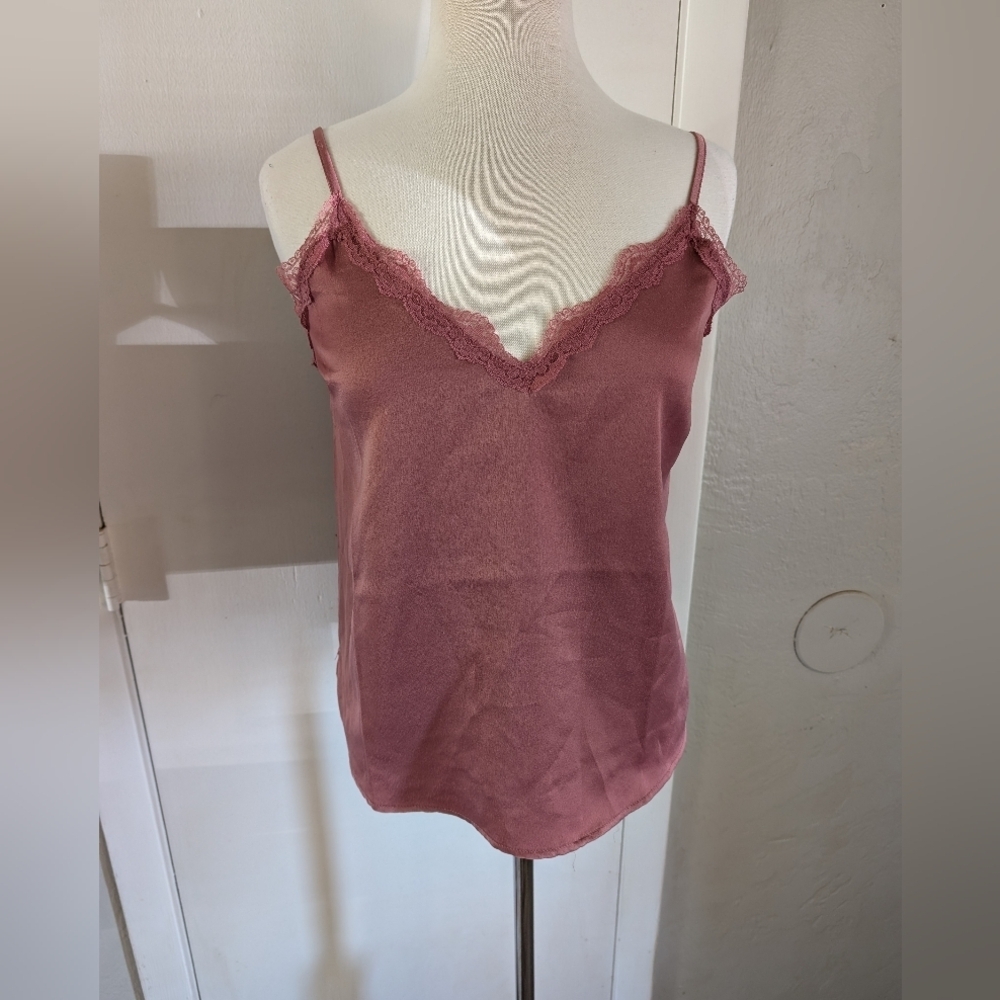 Wishlist Apparel Chiffon Cami Tank‎ sz M